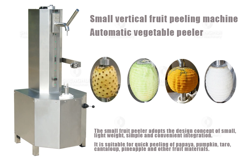 Commercial Fruit Peeling Equipment Fruit Peeler Food Processing Machinery Papaya Skin Removor