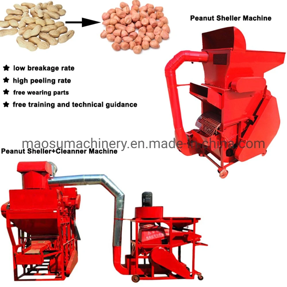 Groundnut Peanut Shell Remover Husking Thresher Huller Sheller Shelling Processing Machine Price