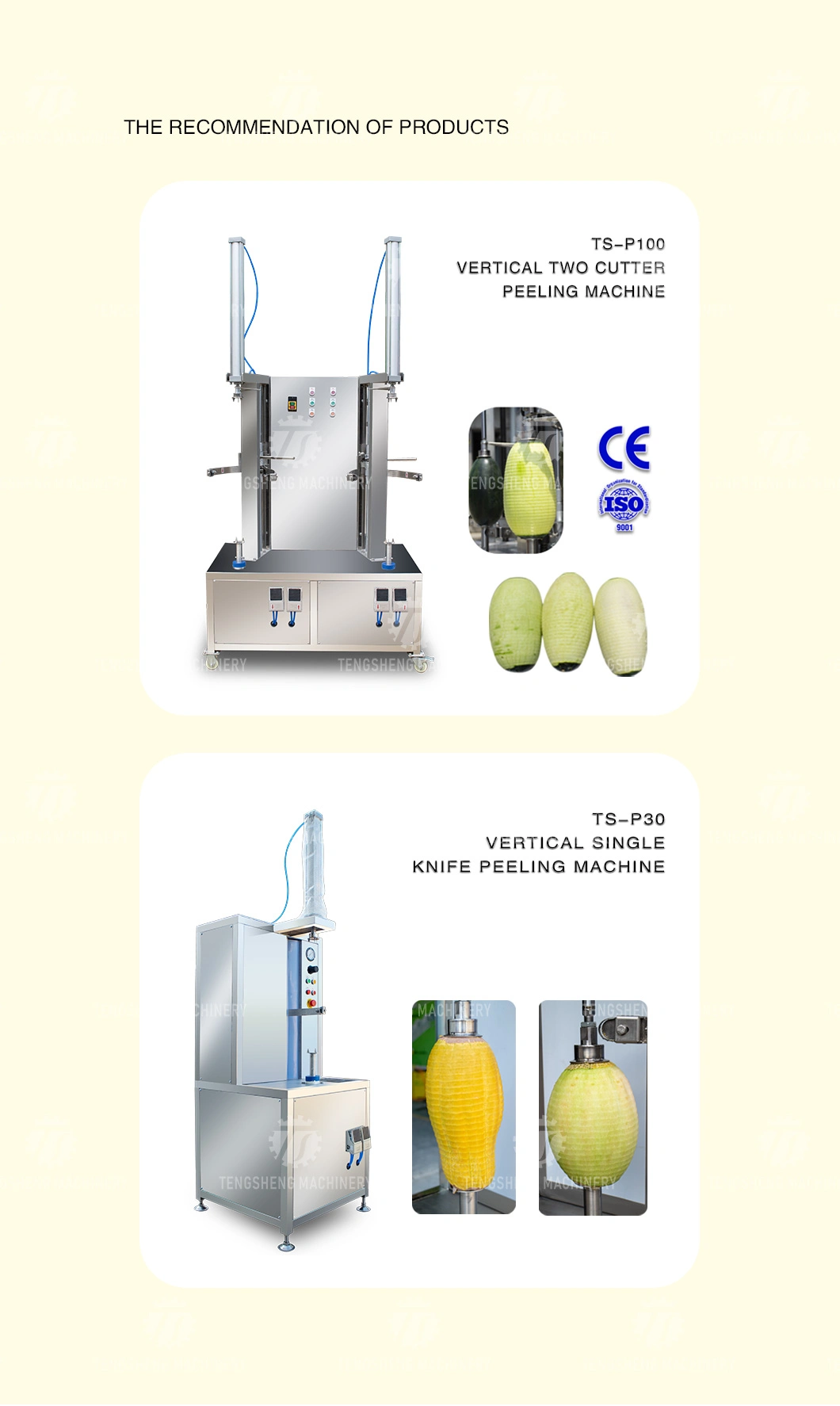 Vegetable and Fruit Peeling Machine Automatic Peeling Machine