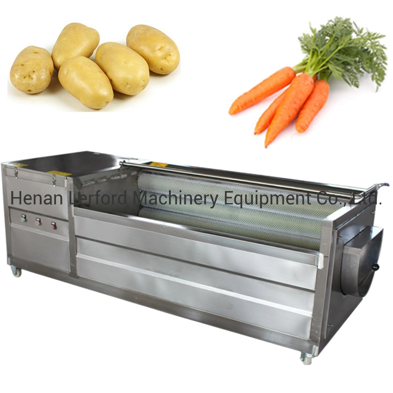 High Output Vegetable Washing Machine Fruit Cleaning Apple Washer