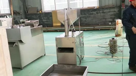Máquina de processamento de produto de corte de amêndoa de amêndoa de aço inoxidável