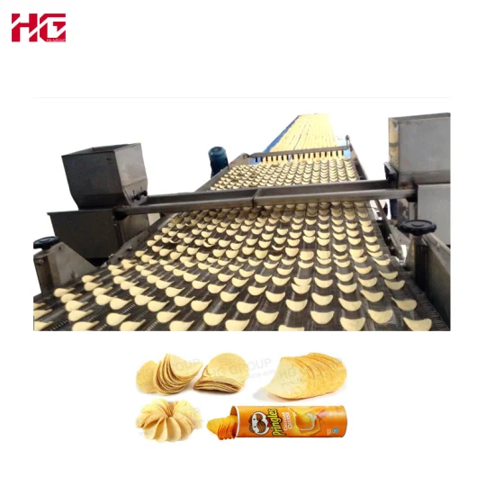 Linha de produção de batatas fritas para máquinas de alimentos de mercado popular para máquinas de panificação