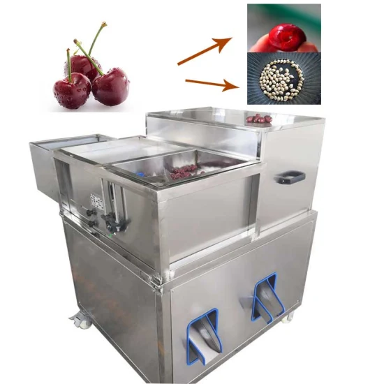 Máquina automática barata pequena de ameixa, azeitona, fruta, cereja, tâmaras