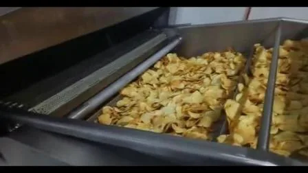 Linha de produção automática de batatas fritas 50/100/150/200/300 Kg